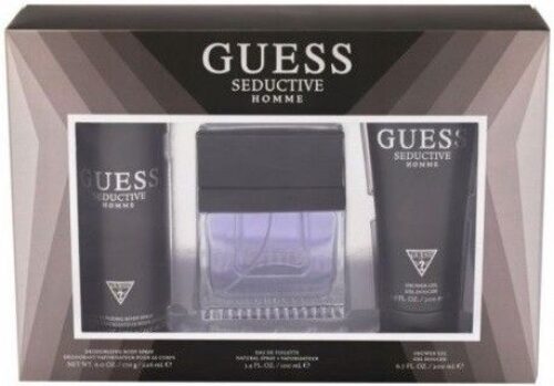 Seductive Homme – EDT 100 ml + sprchový gel 200 ml + deodorant 226 ml Guess