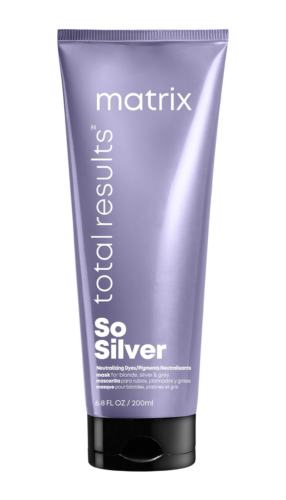 Hloubková maska pro stříbrné vlasy Total Results So Silver (Color Obsessed Triple Power Mask) 200 ml Matrix