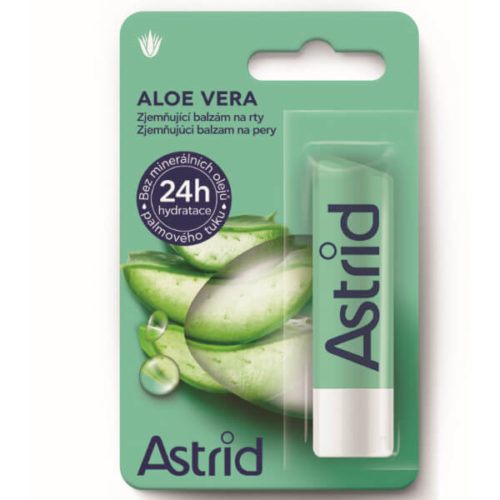 Hydratační balzám na rty s aloe vera 4,8 g Astrid