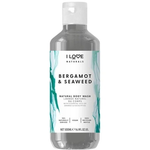 Hydratační sprchový gel Naturals Bergamot & Seaweed (Body Wash) 500 ml I Love