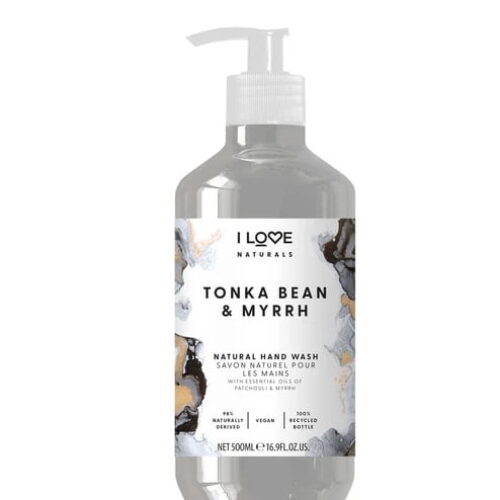 Hydratační tekuté mýdlo na ruce Naturals Tonka Bean & Myrrh (Hand Wash) 500 ml I Love