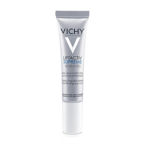 Integrální zpevňující péče proti vráskám v očním okolí Liftactiv Supreme (Correcting Anti-Wrinkle and Firming Eye Care) 15 ml Vichy