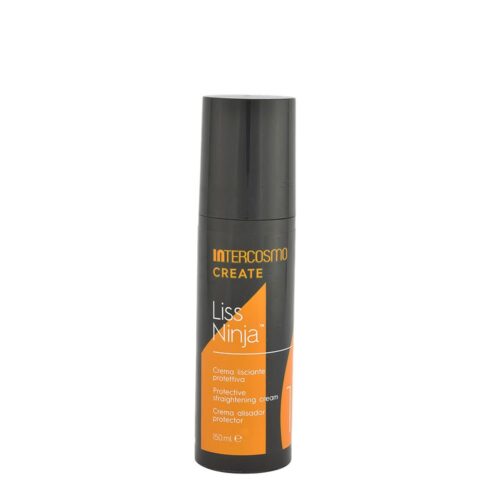 Ochranný vyhlazující krém na vlasy Liss Ninja (Protective Straightening Cream) 150 ml Intercosmo