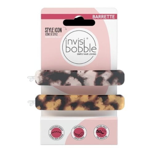 Sponky do vlasů Barrette Havana Mama 2 ks Invisibobble