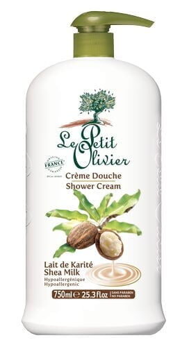 Jemný sprchový krém Bambucké mléko (Shower Cream) 750 ml Le Petit Olivier