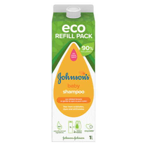 Dětský šampon (Baby Shampoo) – náhradní náplň 1000 ml Johnson´s