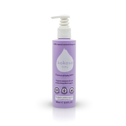 Tělové mléko s parfemací (Coconut Oil Baby Lotion) 190 ml Kokoso Baby