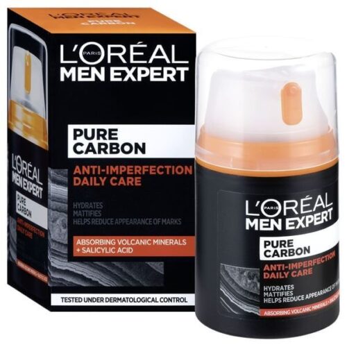 Denní krém proti nedokonalostem Paris Men Expert Pure Carbon (Anti-Imperfection Daily Care) 50 ml L´Oréal Paris