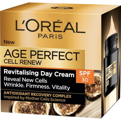 Denní krém proti vráskám SPF 30 Age Perfect Cell Renew (Revitalising Day Cream) 50 ml L´Oréal Paris