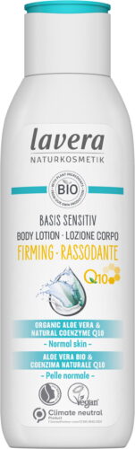 Zpevňující tělové mléko s Q10 Basis Sensitiv (Firming Body Lotion) 250 ml Lavera