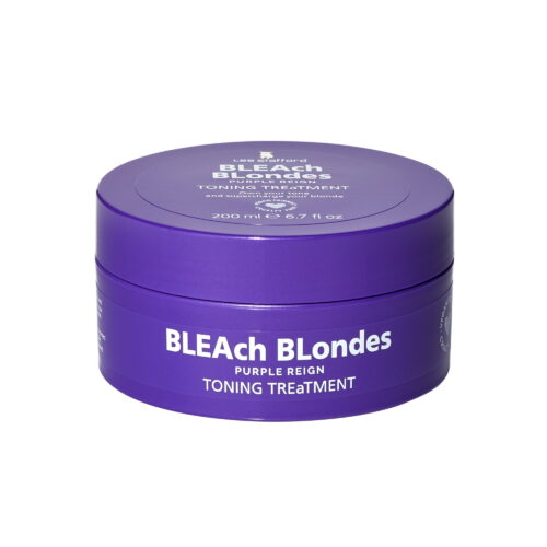 Maska neutralizující žluté tóny Bleach Blondes (Purple Reign Toning Treatment) 200 ml Lee Stafford