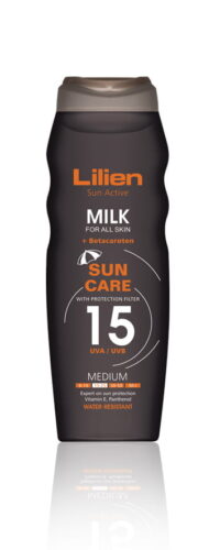 Ochranné mléko na opalování SPF 15 (Milk) 200 ml Lilien