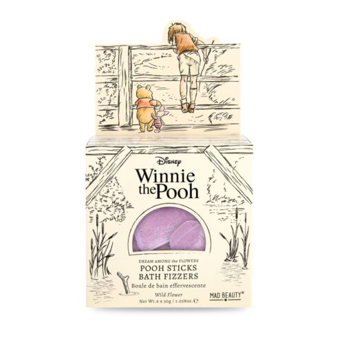 Šumivá bomba do koupele Winnie The Pooh (Bath Fizzers) 6 x 30 g Mad Beauty