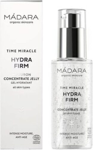 Intenzivní hydratační gel pro zralou pleť Time Miracle Hydra Firm (Hyaluron Concentrate Jelly) 75 ml MÁDARA