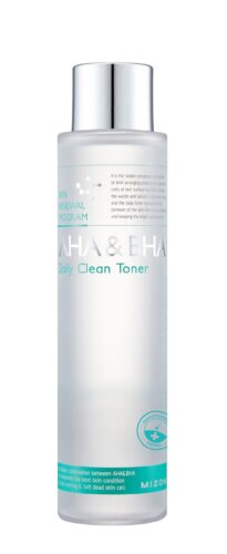 Exfoliační toner s kyselinami a enzymy AHA & BHA (Daily Clean Toner) 150 ml Mizon