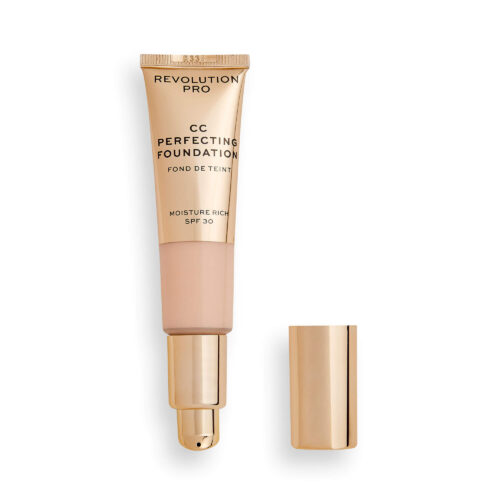 Multifunkční make-up pro suchou až kombinovanou pleť SPF 30 CC Cream Perfecting Foundation 26 ml F0.5 Revolution PRO