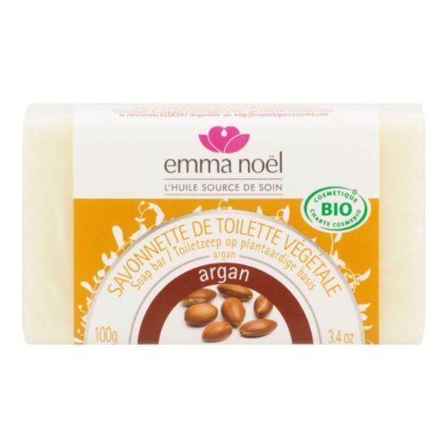 Mýdlo rostlinné argan 100 g BIO Emma Noël