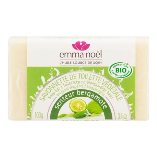 Mýdlo rostlinné bergamot 100 g BIO Emma Noël