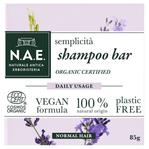 Tuhý šampon pro každodenní použití Semplicita (Shampoo Bar) 85 g N.A.E.