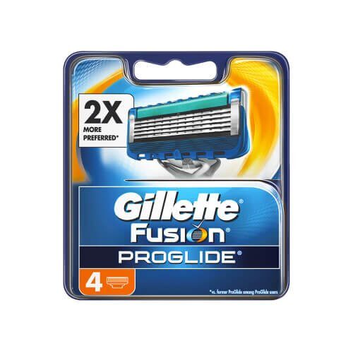 Náhradní hlavice Fusion Proglide 4 ks Gillette