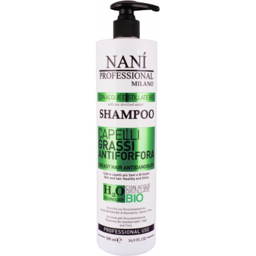 Šampon proti lupům pro mastné vlasy Greasy Hair & Antidandruff (Shampoo) 500 ml Naní