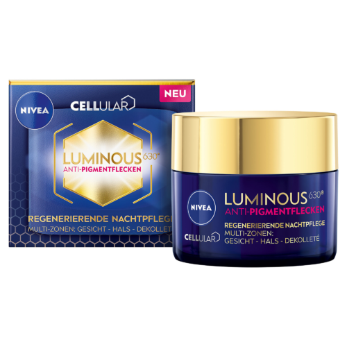 Noční krém proti pigmentovým skvrnám Cellular Luminous 630 (Night Cream) 50 ml Nivea