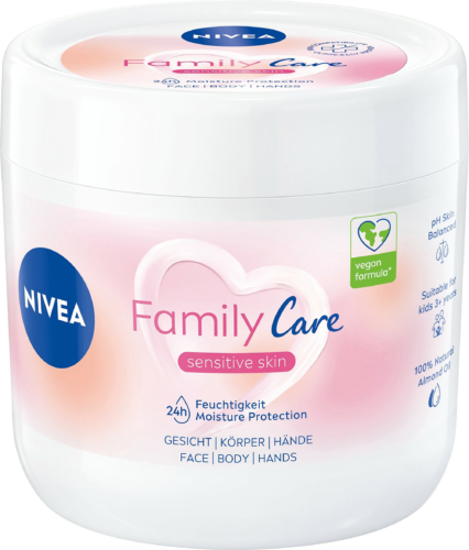 Lehký hydratační krém Family Care 450 ml Nivea