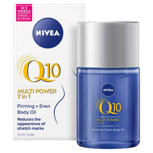 Zpevňující tělový olej Q10 Multi Power 7v1 (Firming + Even Body Oil) 100 ml Nivea