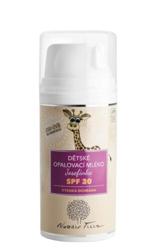 Dětské opalovací mléko Josefínka SPF 30 100 ml Nobilis Tilia