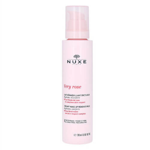 Jemné odličovací mléko Very Rose (Make-Up Remover Milk) 200 ml Nuxe