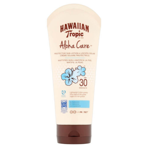 Opalovací mléko zmatňující SPF 30 Aloha Care (Protective Sun Lotion Mattifies Skin) 180 ml Hawaiian Tropic