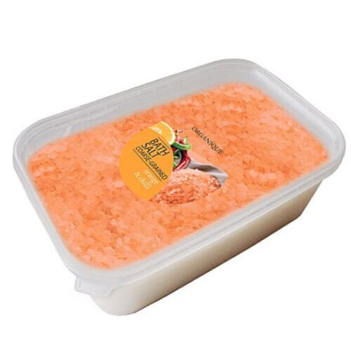 Koupelová sůl Orange & Chilli (Bath Salt) 1000 g Organique