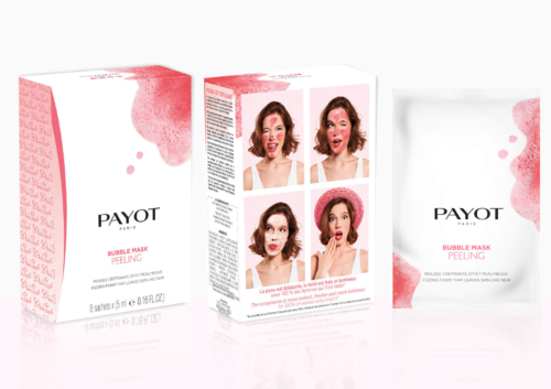 Šumivá peelingová maska (Bubble Mask Peeling) 8 x 5 ml Payot