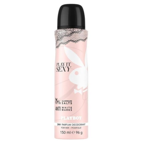 Play It Sexy – deodorant ve spreji 150 ml Playboy