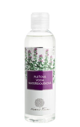 Pleťová voda Mateřídoušková 200 ml Nobilis Tilia