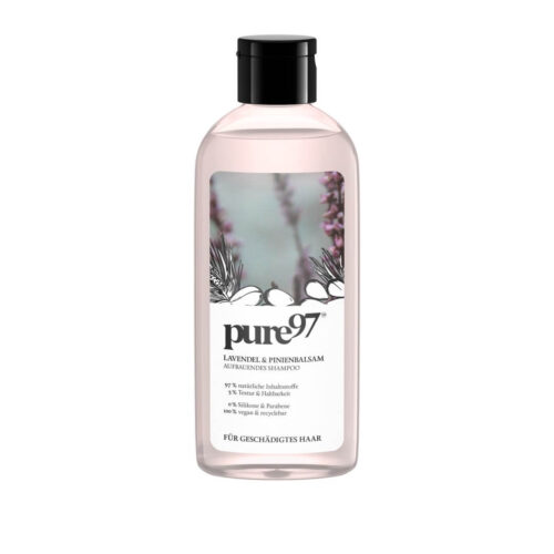 Obnovující šampon pro poškozené vlasy Lavendel & Pinienbalsam 250 ml pure97