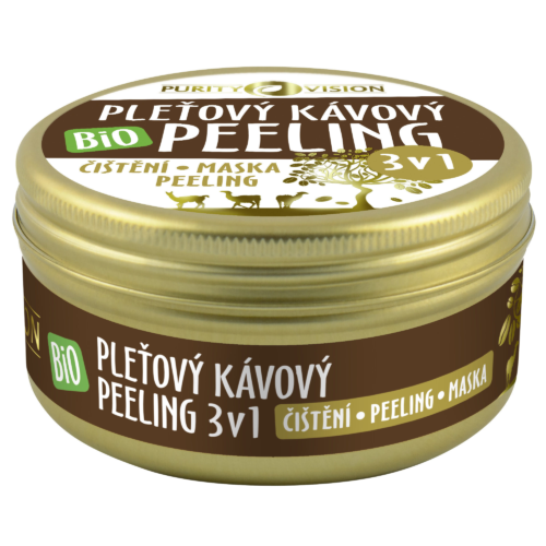 Bio Kávový pleťový peeling 3v1 70 g Purity Vision