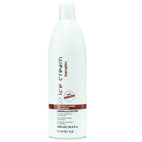 Restrukturační šampon s keratinem Ice Cream Keratin (Restructuring Shampoo) 300 ml Inebrya