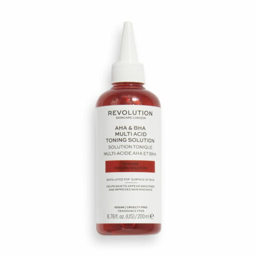 Čisticí pleťové tonikum AHA & BHA Multi Acid (Toning Solution) 200 ml Revolution Skincare