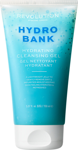 Hydratační čisticí pleťový gel Hydro Bank (Hydrating Cleansing Gel) 150 ml Revolution Skincare