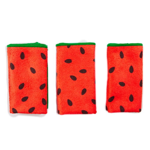 Odličovací utěrka x Jake Jamie (Watermelon Microfibre Cleansing Cloths) 3 ks Revolution Skincare