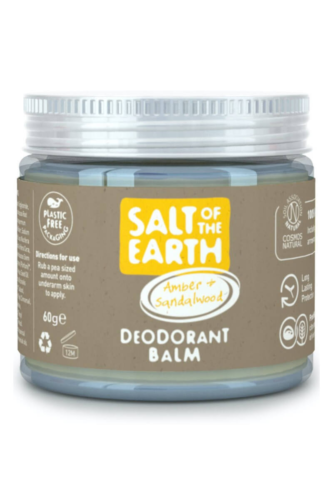 Přírodní minerální deodorant Amber & Sandalwood (Deodorant Balm) 60 g Salt Of The Earth