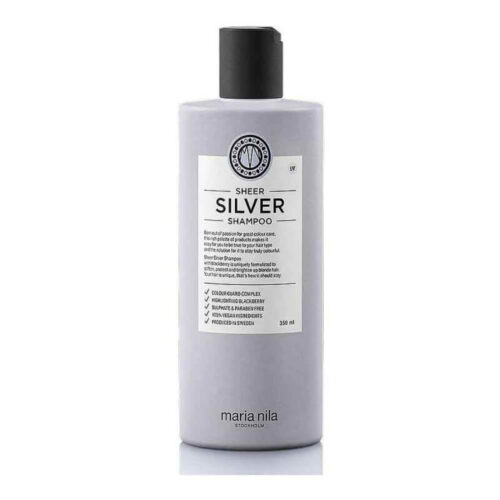 Šampon neutralizující žluté tóny vlasů Sheer Silver (Shampoo) 350 ml Maria Nila