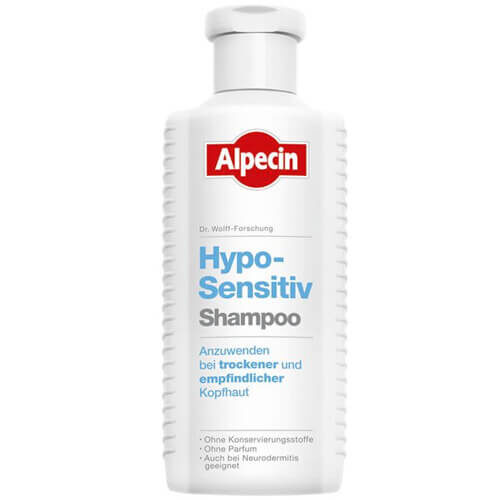 Šampon pro suchou a velmi citlivou pokožku (Hyposensitiv Shampoo) 250 ml Alpecin