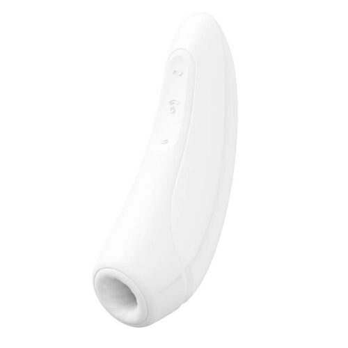 Vibrátor na stimulaci klitorisu Curvy 1+ White Satisfyer