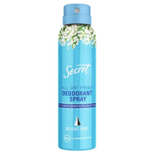 Deodorant ve spreji All Day Fresh Delicate Scent 150 ml Secret