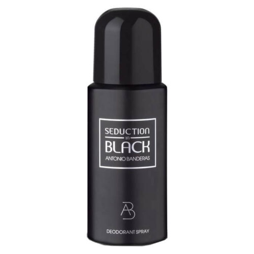 Seduction Black – deodorant ve spreji 150 ml Antonio Banderas