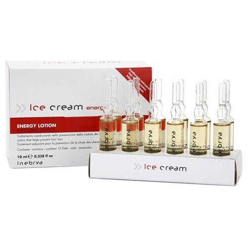 Sérum proti padání vlasů Ice Cream Energy (Energy Lotion) 12 x 10 ml Inebrya