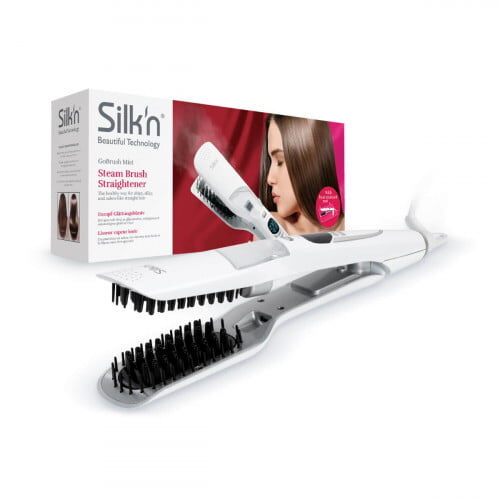 Narovnávací kartáč na vlasy GoBrush Mist Silk`n