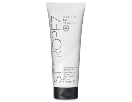 Samoopalovací zpevňující tělové mléko pro postupné opálení Gradual Tan Classic (Daily Firming Lotion) LIGHT/MEDIUM 200 ml St.Tropez